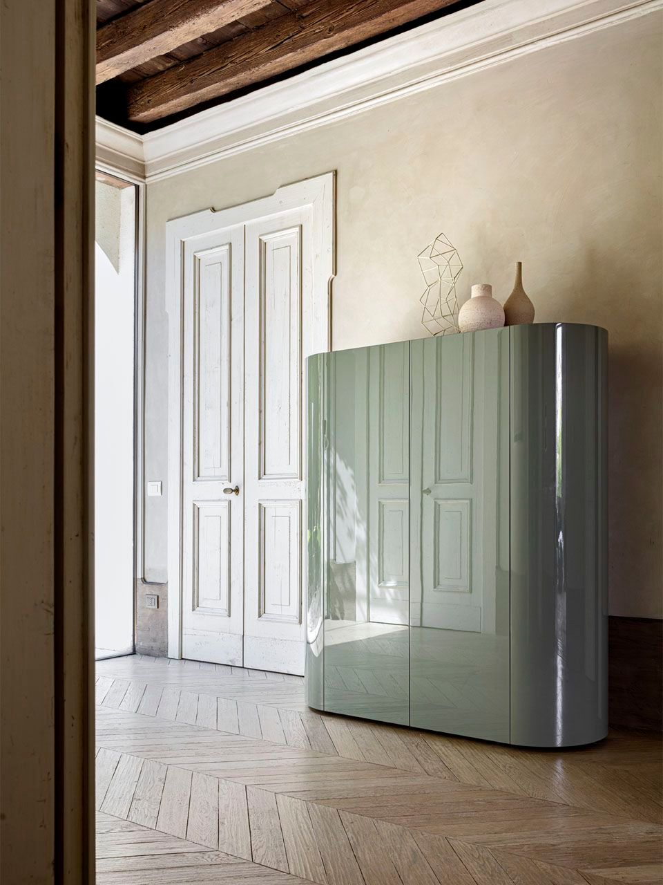 Деревянный шкаф со встроенным освещением Pianca Дедал ARCH-00133326 - Вид №4