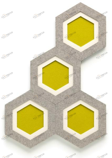 HEY-SIGN Акустическая стеновая панель из войлока sun-id-1375011