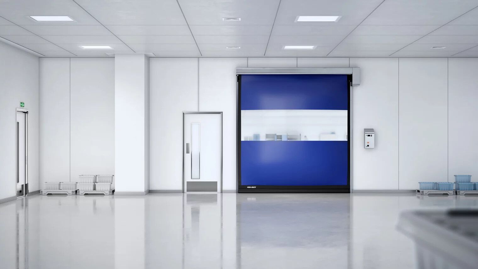 Быстрые двери для чистых помещений ASSA ABLOY Entrance Systems внутренние приложения ARCH-00094308 - Вид №1