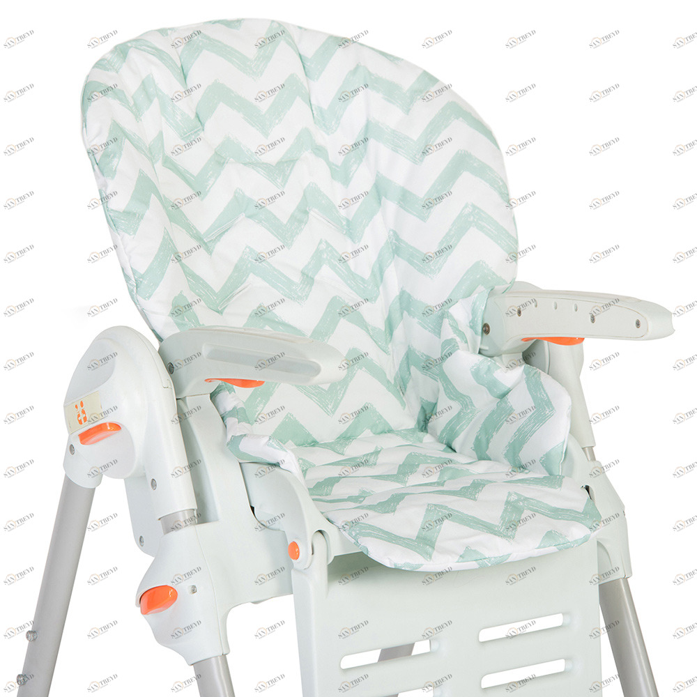 Съемный чехол для стульчика для кормления Mint Zigzag VAMVIGVAM MINT ZIGZAG 281634 Серый Santreyd 