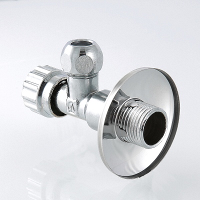 VT.281.N.0410 Кран шаровой угловой для смесителя Valtec 1/2" х М10  - Вид №5