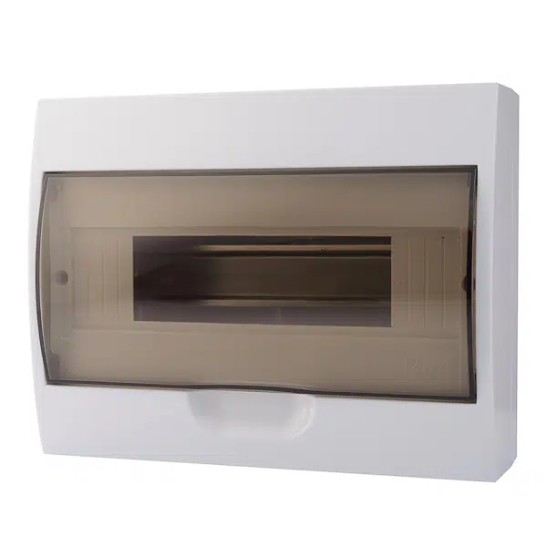 LUXRAY Бокс с прозрачной крышкой ЩРН-П-12 для наружной установки 12-и модульных устройств LEZARD 730-2000-012