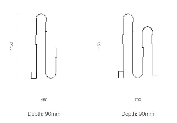 Латунь регулируемый светодиодный торшер Rakumba Pop ARCH-00144443 - Вид №5