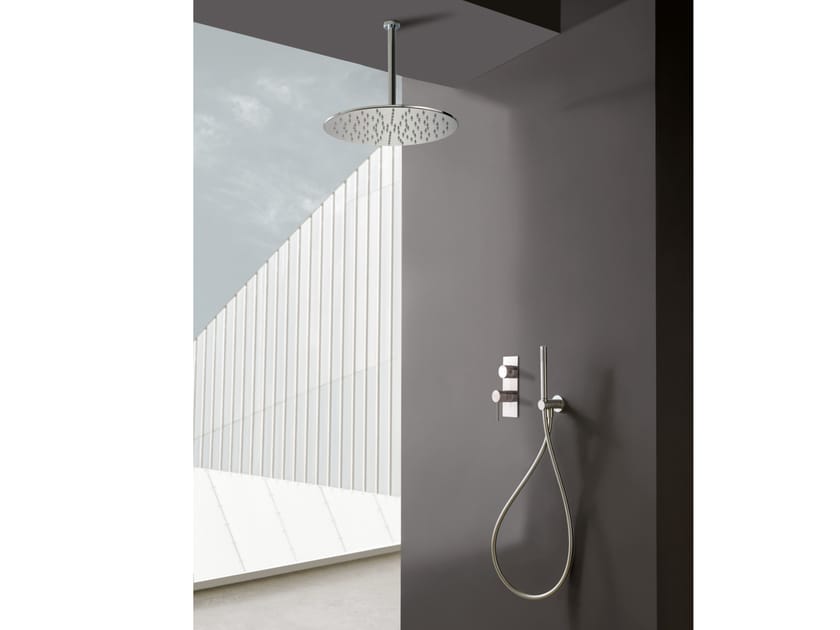 Набор для душа из нержавеющей стали с одной ручкой Rubinetterie Treemme 40 мм ARCH-00018706