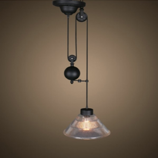 Подвесной светильник 9001-D1 от Delight Collection DELIGHT COLLECTION ДИЗАЙНЕРСКИЕ 243804 Черный  - Вид №1