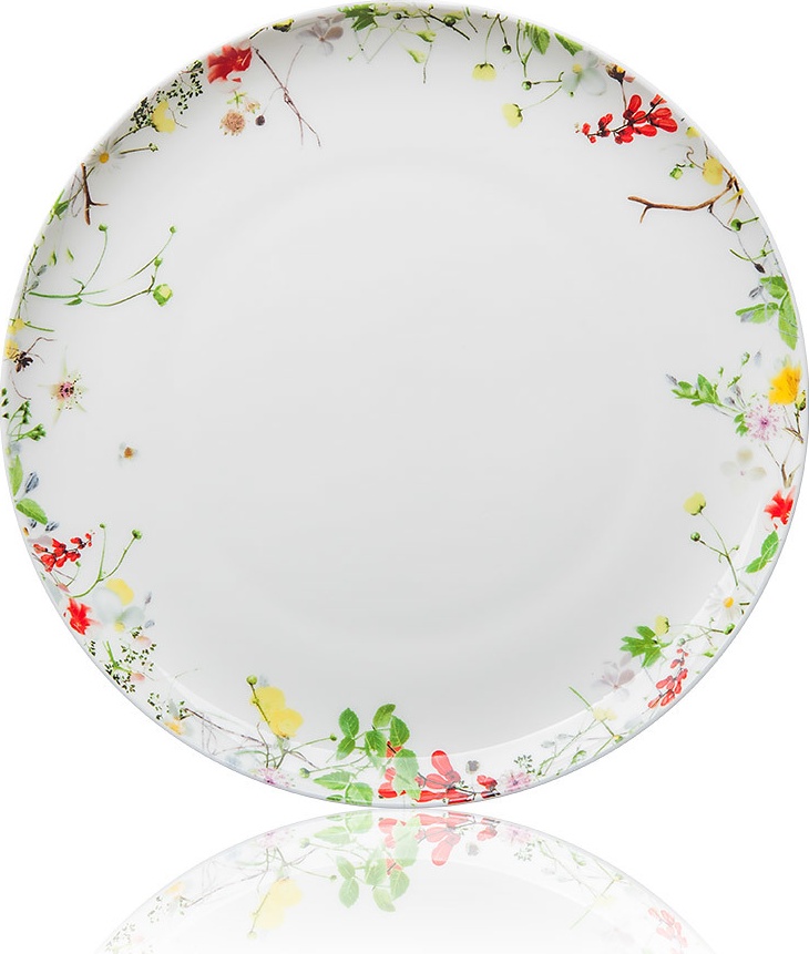 10561822 Rosenthal Тарелка закусочная Rosenthal Дикие цветы 21см, фарфор Фарфор 