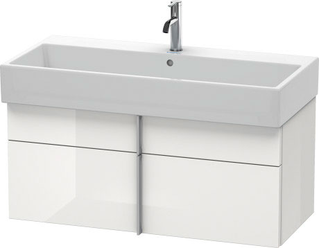 VA650809090 Vero Air Тумбочка подвесная Фланелево-серый шелковисто-матовый лак Duravit - Вид №2