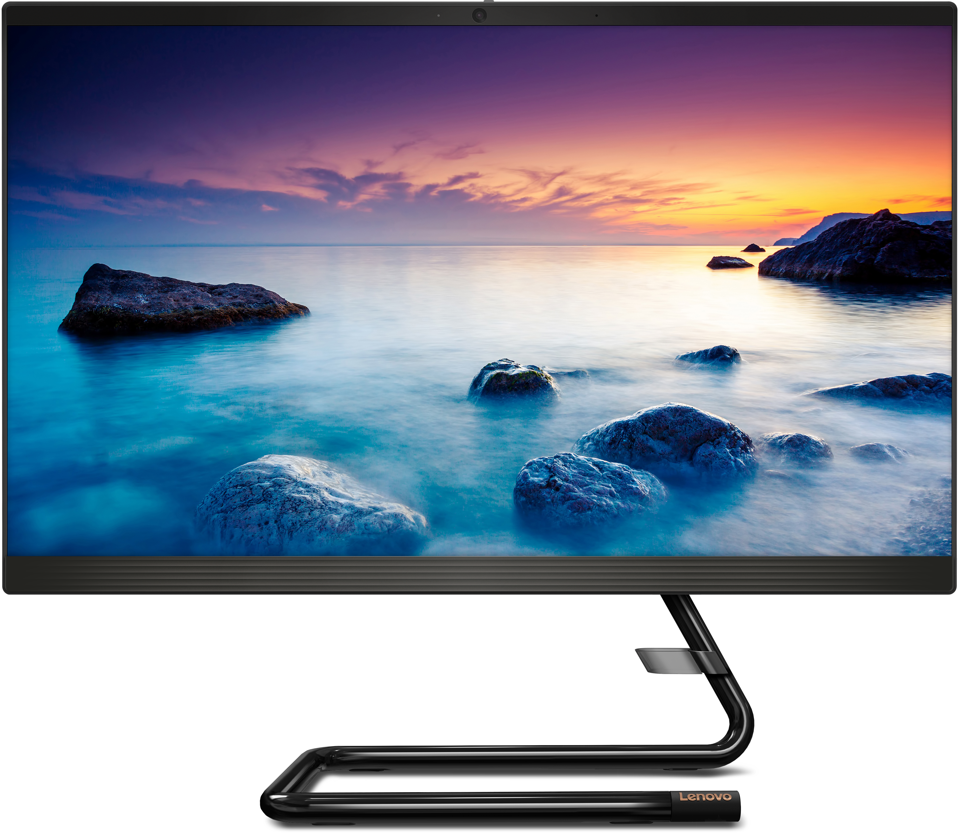 F0EX0013RK ideacentre aio 3 22ada05 21.5"(1920x1080)/amd ryzen 5 3500u(2.1ghz)/8192mb/1000gb/dvdrw/int:amd radeon vega 8 /bt/wifi/war 1y/5.28kg/black/dos + клавиатура, мышь usb Lenovo Santreyd  - Вид №3