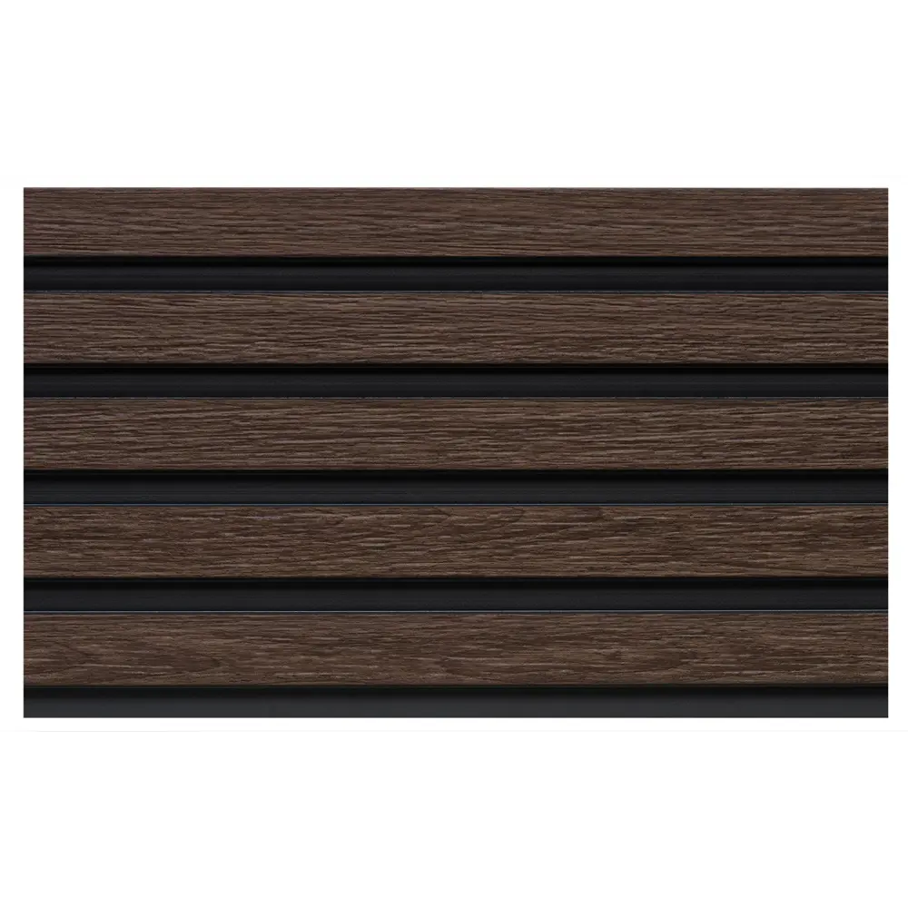 Панель стеновая Decor-Dizayn 904-67SH 10x150x3000 мм темно-коричневый 89338451 STLM-2191001  - Вид №2