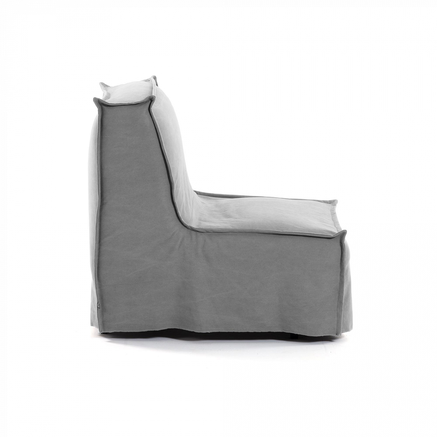 070923 Диван-кровать 90см серый La Forma Lyanna  - Вид №9