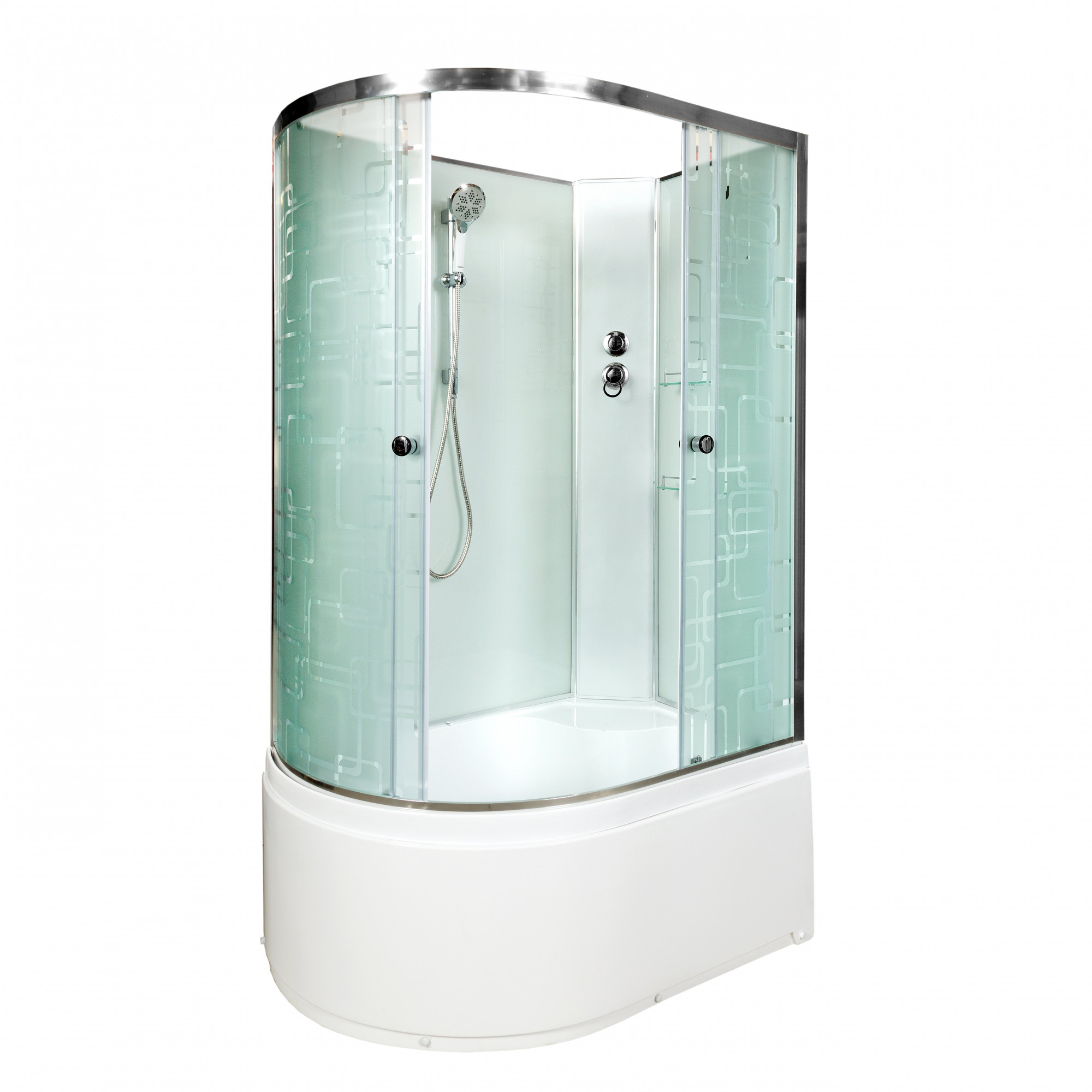 D279S Душевая кабина DETO Серия D ЕМ4511 R N (без крыши)