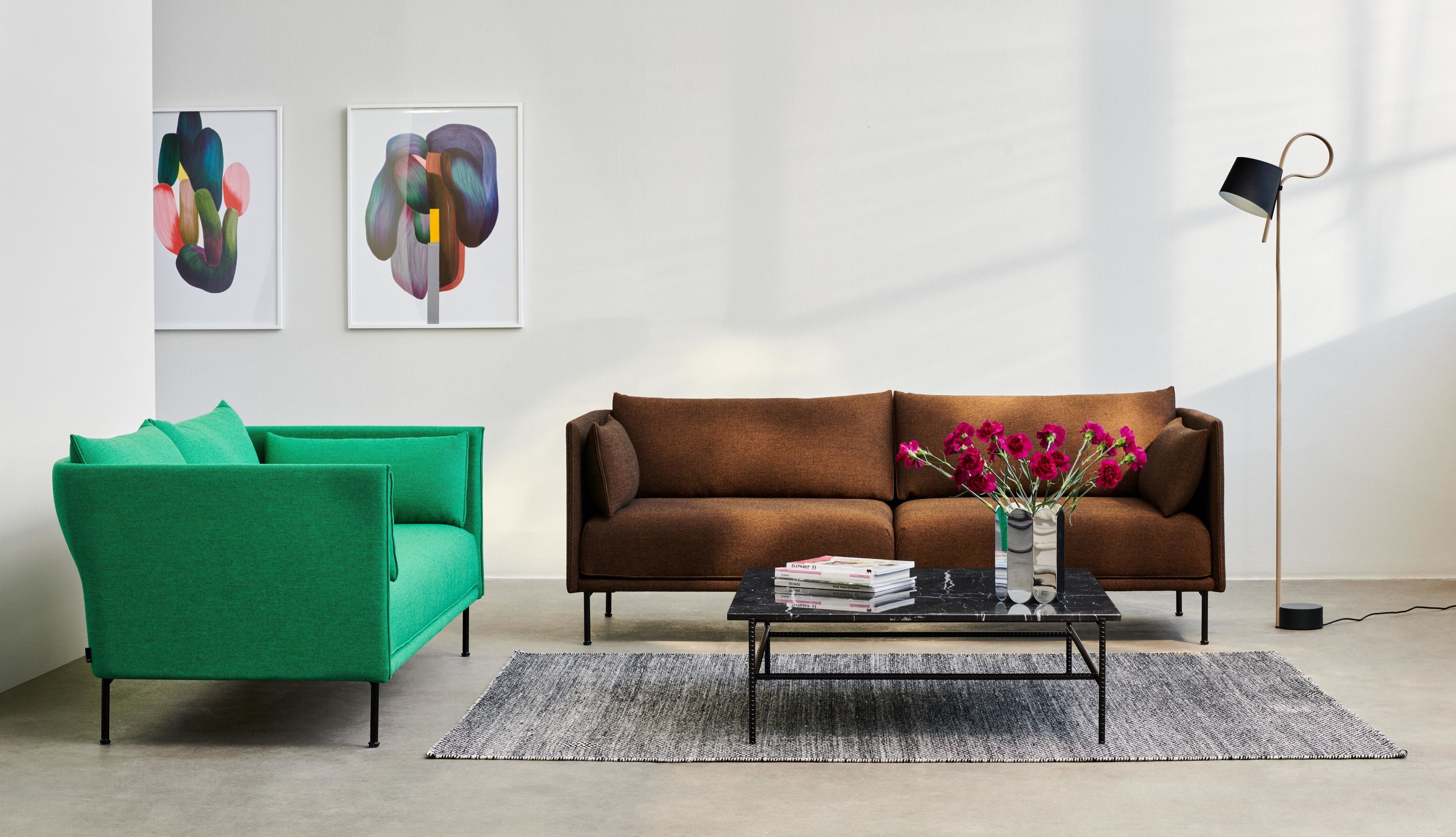 Прямоугольный мраморный журнальный столик Hay арматура ARCH-00107983 - Вид №25