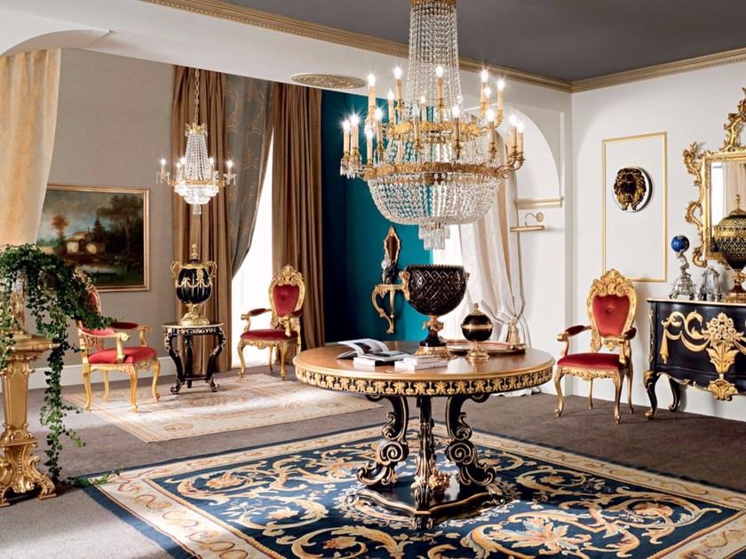 Modenese Gastone Круглый рабочий стол из дерева Bella vita sun-id-1368717 - Вид №2