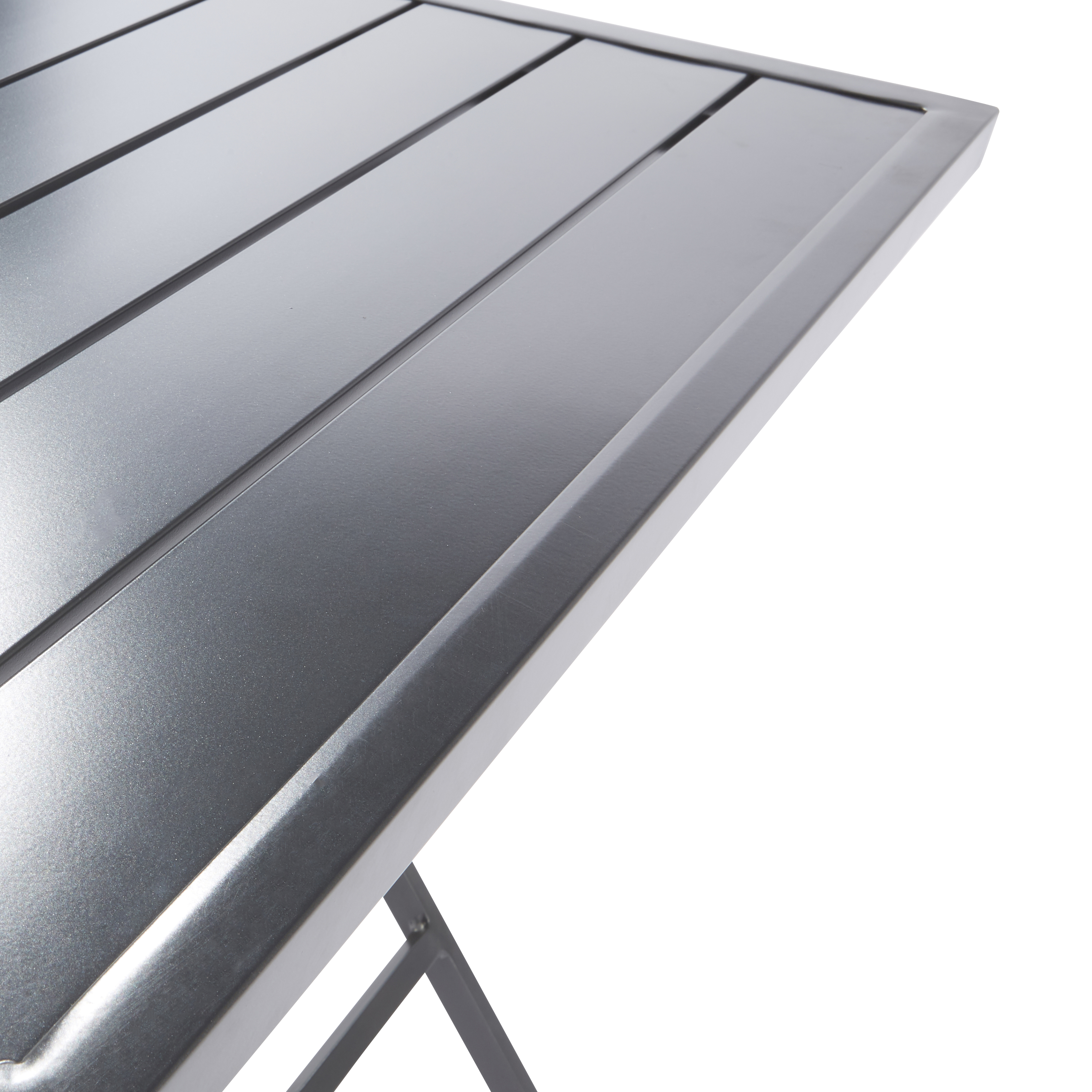 Стол садовый складной NATERIAL Xara 71×71×74 см алюминий 83719679 STLM-0043750 - Вид №6