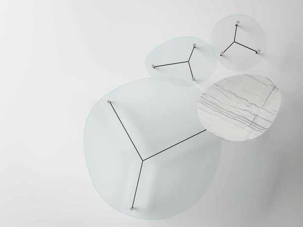 Журнальный столик с мраморным верхом In Stock Tonelli Design ARCH-00152342 - Вид №1