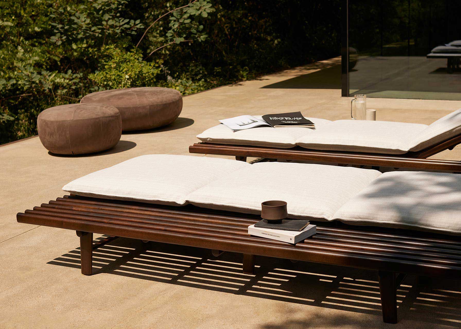 Шезлонг из красного дерева Exteta Эльба ARCH-00070701 - Вид №10