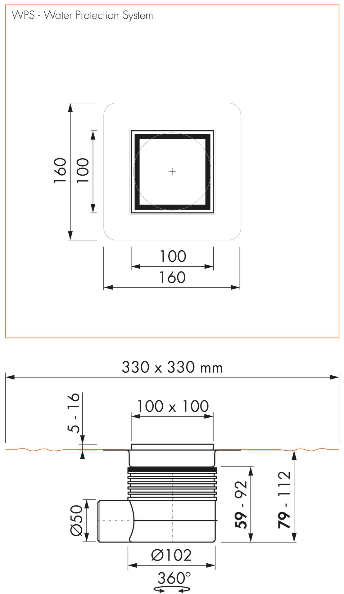 ESS Easy Drain Трап для душа из стали и стекла Aqua jewels sun-id-1497080 - Вид №5