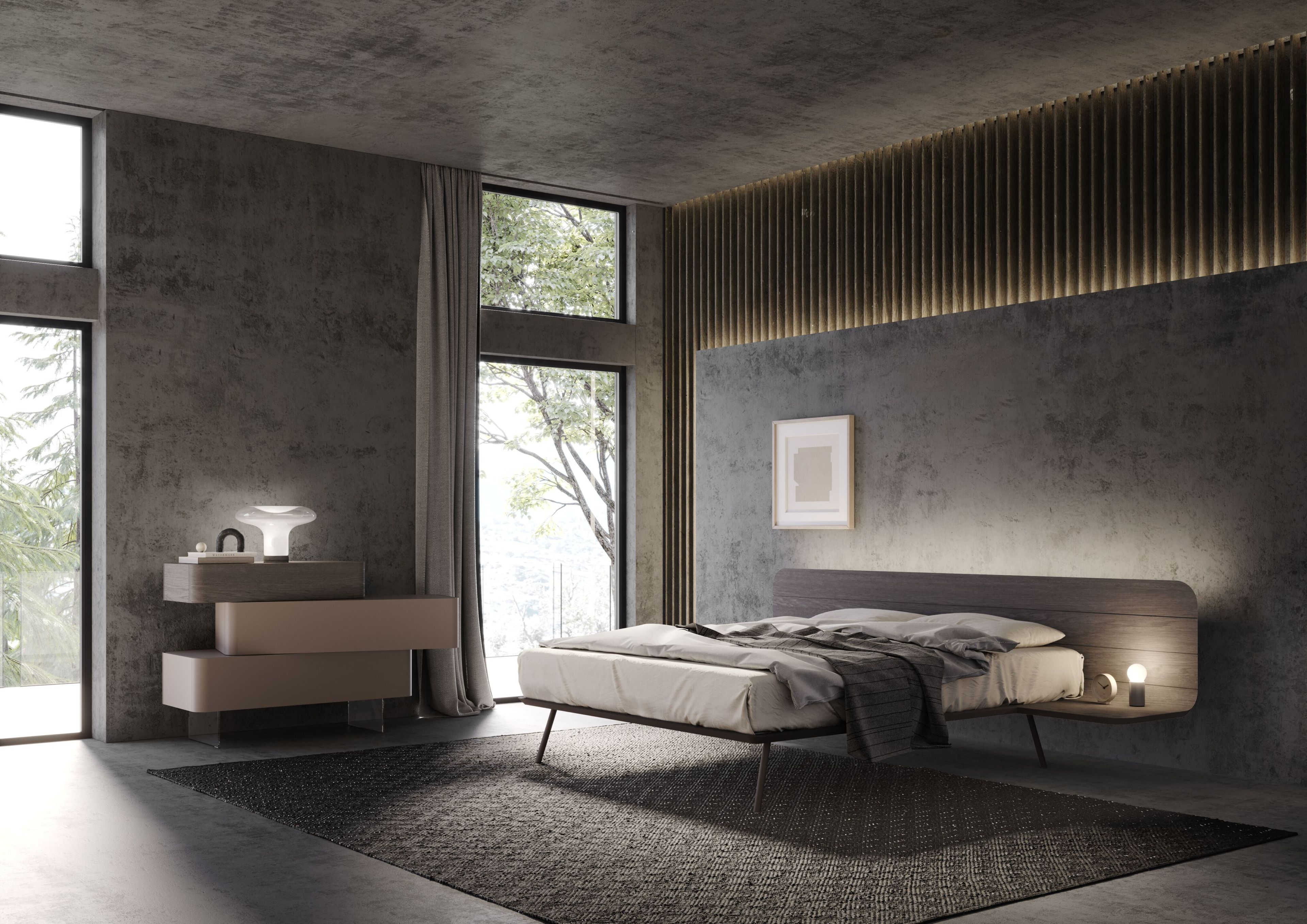 Двуспальная кровать Voltan NO-VO ARCH-00000053 - Вид №1