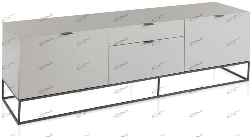 Angel Cerdá Тумба под телевизор из лакированной мдф с ящиками Loft tendencia 3041 cp1411-tv Angel Cerda