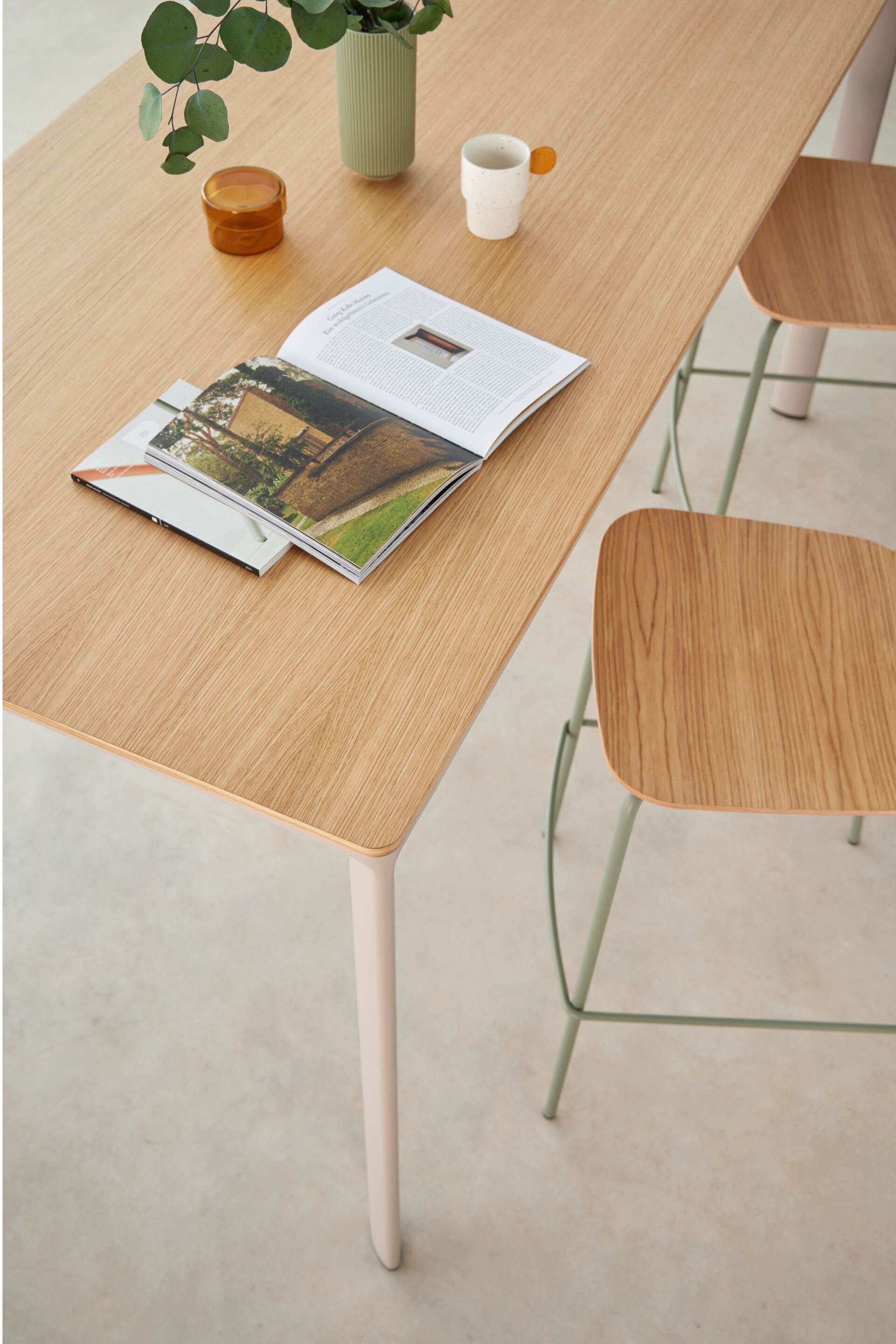 Модульный стол для совещаний из шпона INCLASS Ламинар ARCH-00083479 - Вид №5