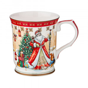 415-2115 Посуда фарфоровая Кружка "С НОВЫМ ГОДОМ!"3 400 мл Lefard