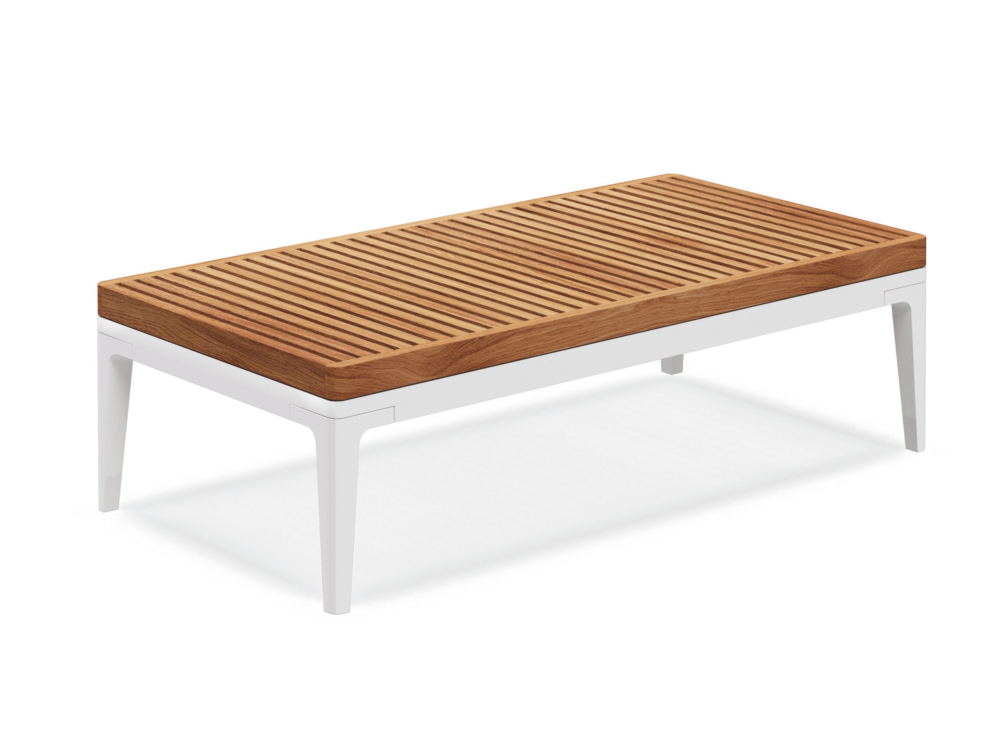 Низкий прямоугольный садовый столик из тикового дерева Gloster ARCH-00147502