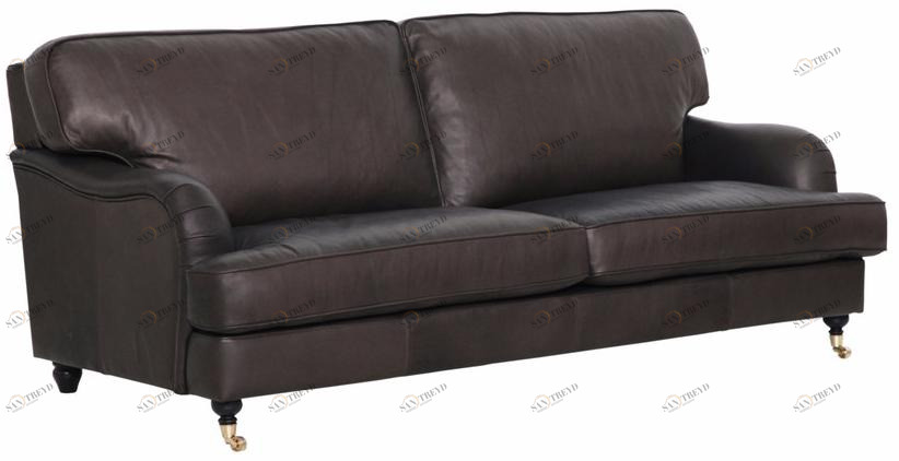 Sits 3-х местный кожаный диван с обивкой Howard sun-id-1429703