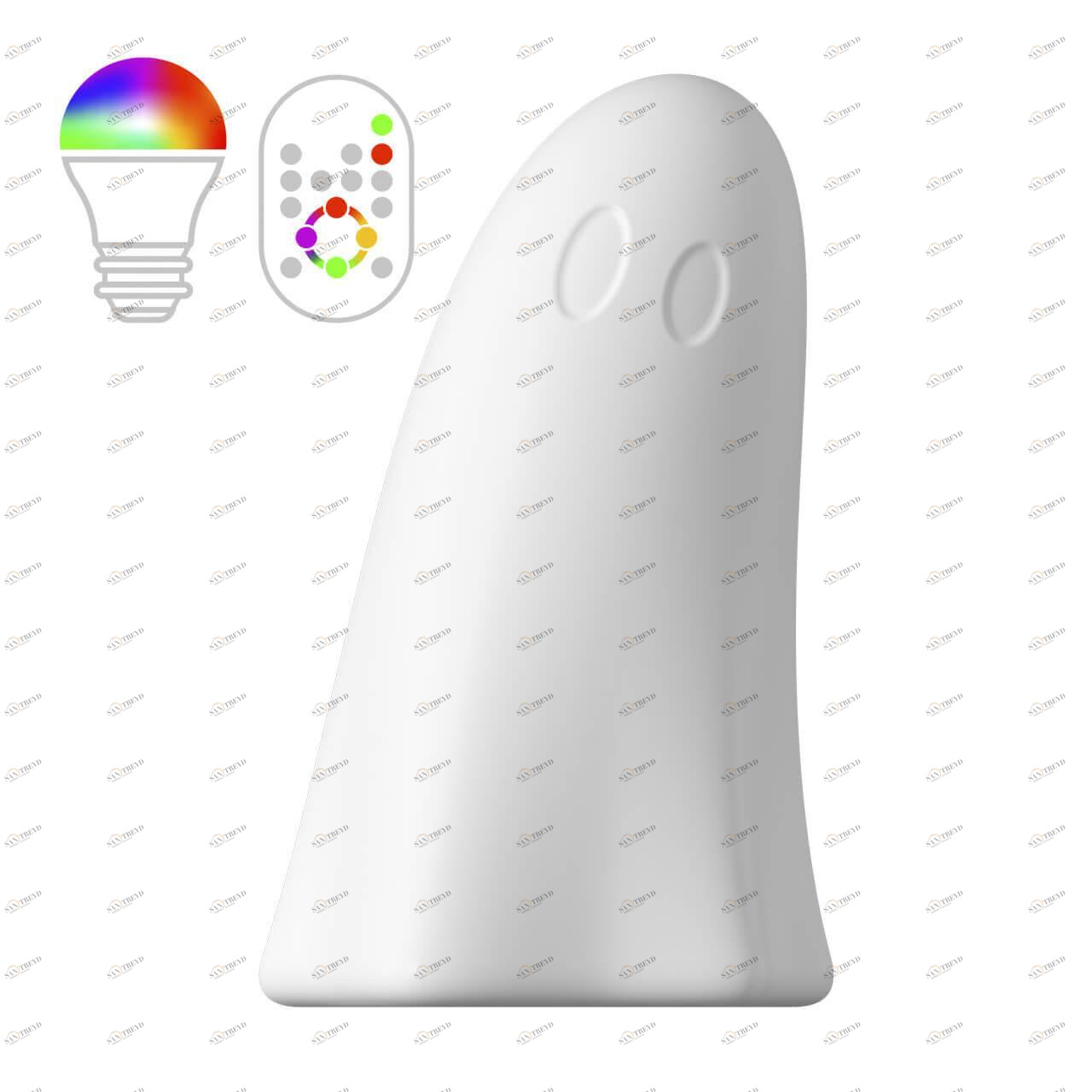 Настольная лампа M3light Casper 71423540 M3LIGHT НЕОБЫЧНЫЕ, СТАТУЭТКА 314049 Белый 