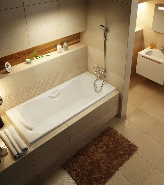 Смеситель настенный термостатический для ванны без гарнитуры TE 082.00/150 Ravak X070046 - Вид №1