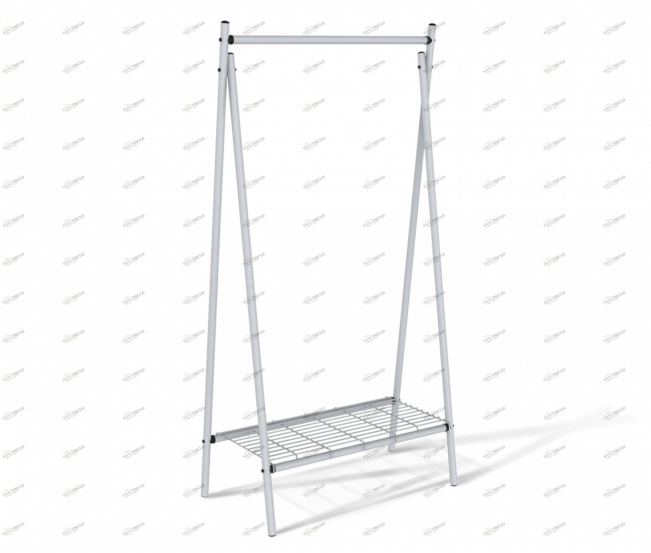 Вешалка гардеробная Kacheli SHEFFILTON ДИЗАЙНЕРСКИЕ 015553 Серый;чёрный 