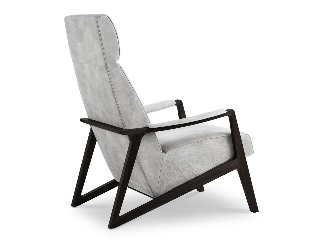 Кожаное кресло с подлокотниками i 4 Mariani BARLEY ARCH-00033893 - Вид №1