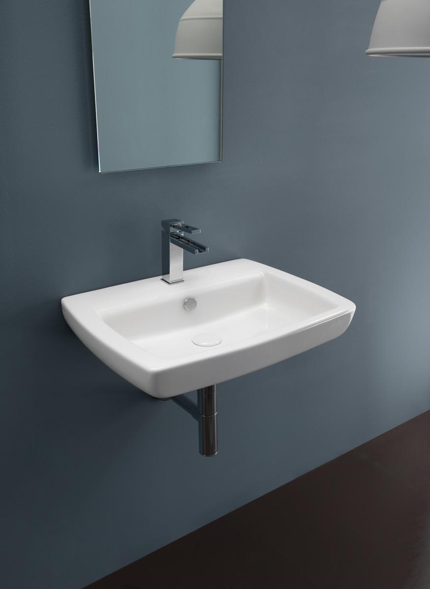 BRLAV8013 Подвесная раковина настенная GSG CERAMIC BRIO - Вид №1