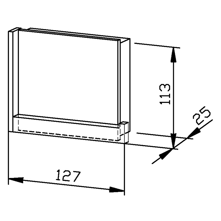 700750 Держатель рулона туалетной бумаги AC750 WAGNER_EWAR A-LINE Wagner Ewar  - Вид №1