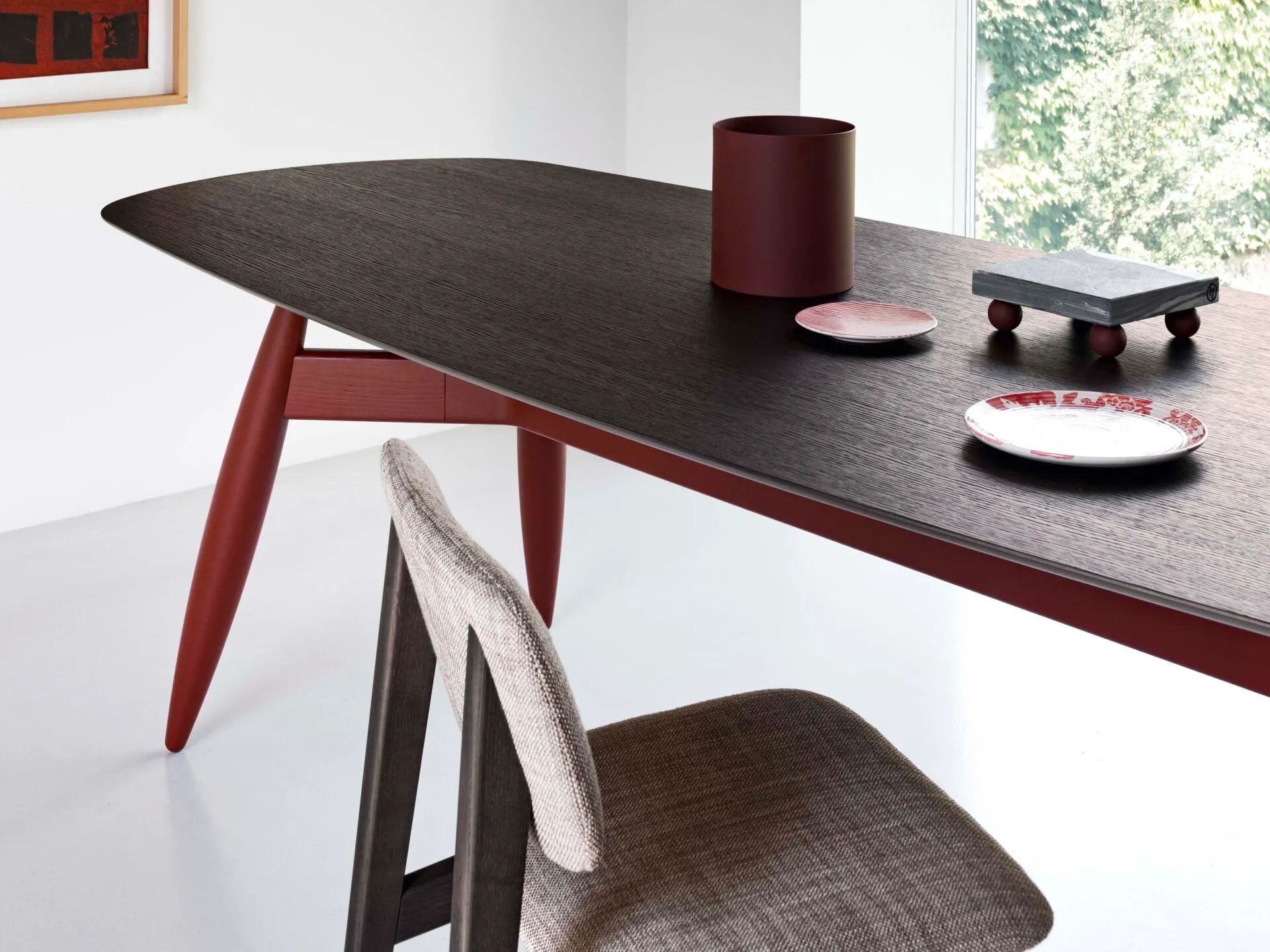 Мягкий стул из ткани Alf DaFrè SHIFT ARCH-00117453 - Вид №3