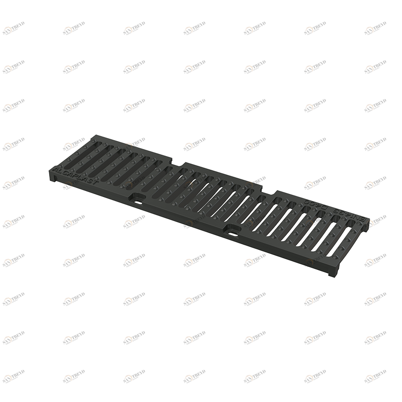 Pешетка для дренажного канала AVZ103 чугунная D400 ALCAPLAST AVZR201
