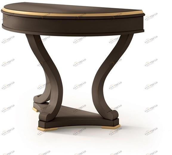 Carpanese Home Консоль-полумесяц из дерева Heritage 5014