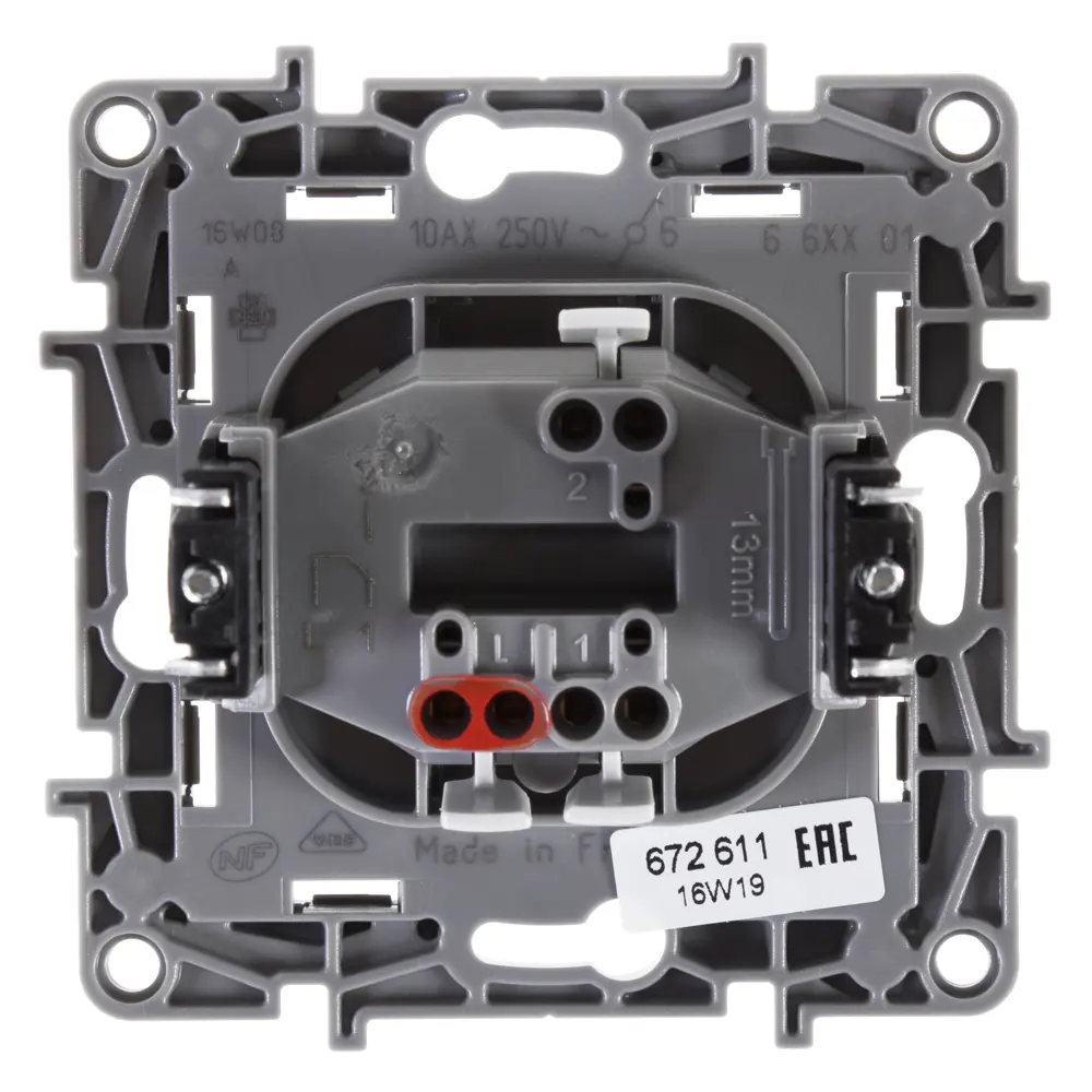 Переключатель Legrand Etika одноклавишный антрацит для скрытого монтажа 17357014 STLM-0008034 - Вид №4