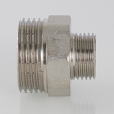 VTr.580.N.0807 Фитинг резьбовой – ниппель переходной Valtec 1 1/2" х 1 1/4"  - Вид №17
