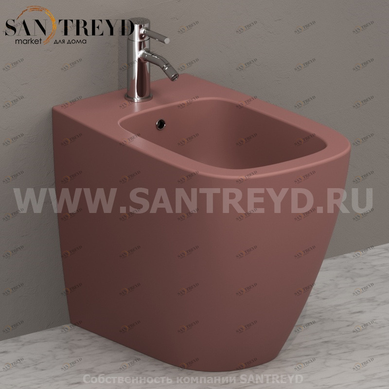 GN009FR Биде напольное GENESIS Ceramica Globo