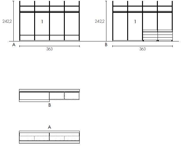 Zalf Гардеробная из дерева Pica' sun-id-1388860 - Вид №5