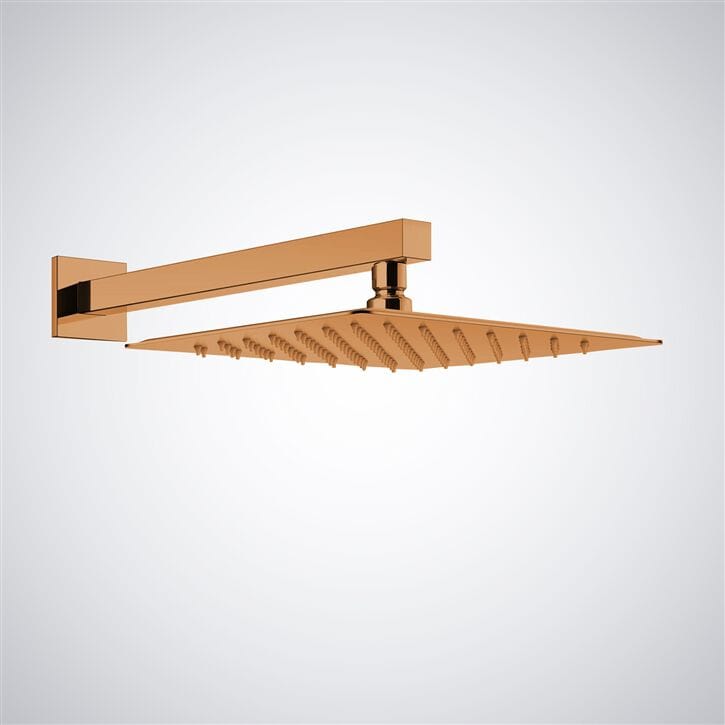 Квадратная душевая головка из нержавеющей стали Fontana Showers Luxe Fontaine ARCH-00081903 - Вид №17