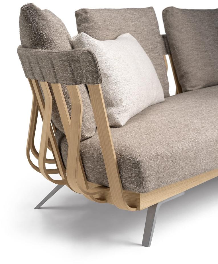 Alias 3-х местный тканевый диван E la nave va 02b - Вид №2