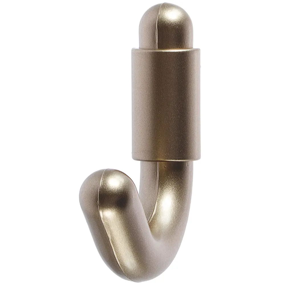 Крючок малый Elikor 112/113 пластик цвет матовое золото STLM-2207810