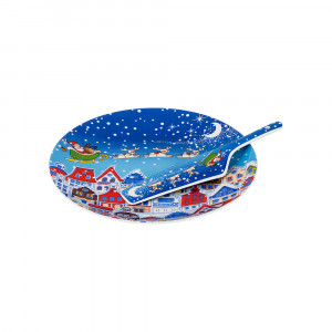 356-292 Посуда керамическая Тортовница с лопаткой Lefard