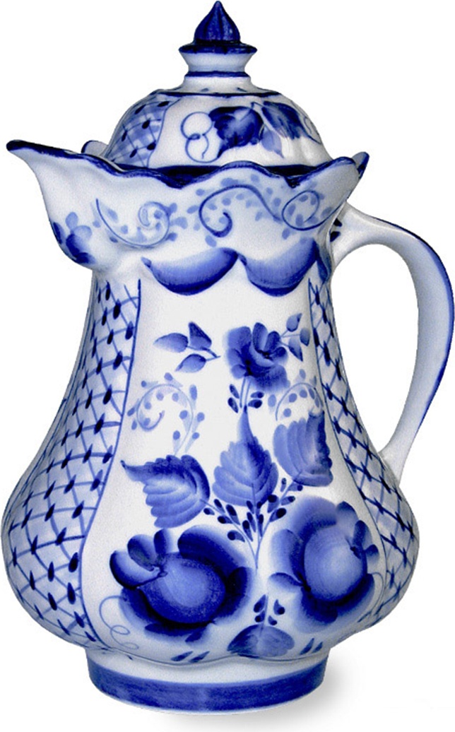 10621811 Гжельский фарфоровый завод Кувшин "Вдохновение" 1с 