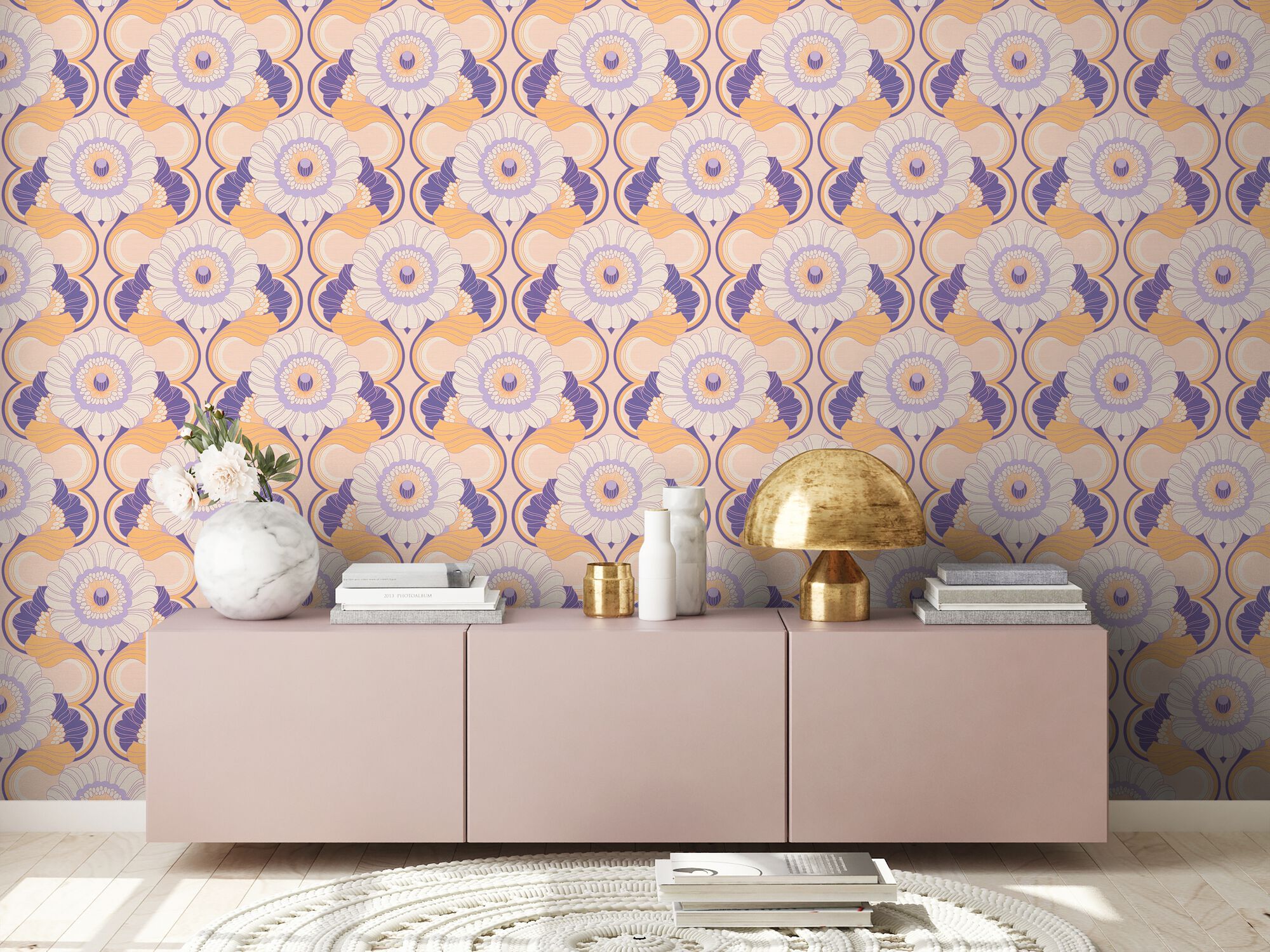 Обои с цветочными мотивами Architects Paper ретро шик ARCH-00152871 - Вид №6