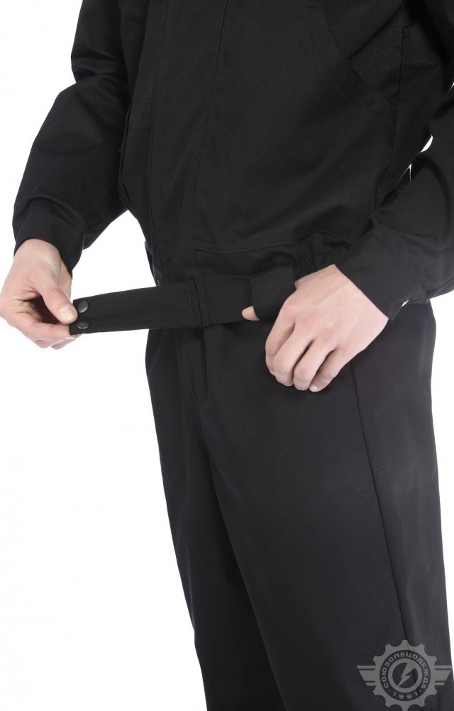 61514 Костюм "Страйк" летний черный  Одежда для охранных структур  размер 44-46/170-176 Спецодежда  - Вид №11
