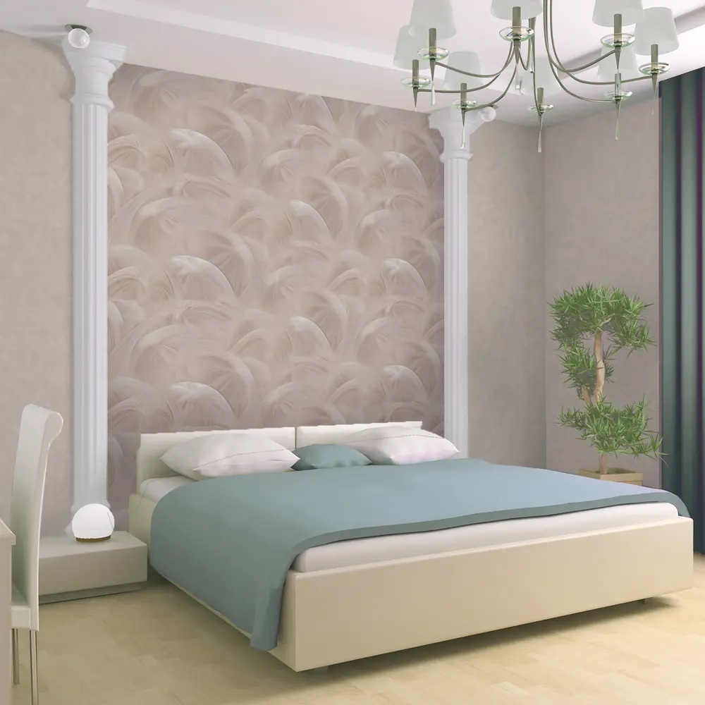 Обои флизелиновые Malex Design «Космо 2» бежевые 1.06 м 4120-2 82664252 STLM-2212668 МОСКОВСКАЯ ОБОЙНАЯ ФАБРИКА КосмоКомета - Вид №3