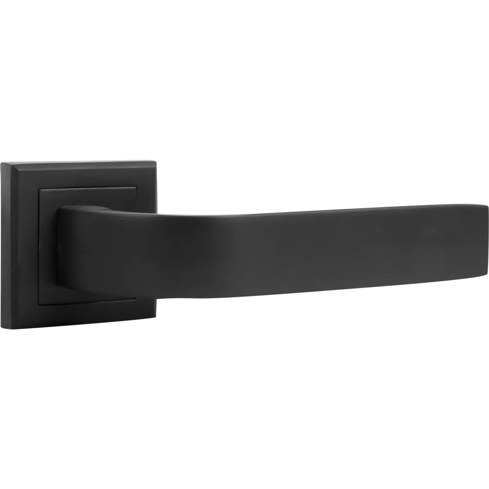 Ручка дверная на розетке Z 202 BP, цвет чёрный 82105546 STLM-2008754 PALLADIUM 