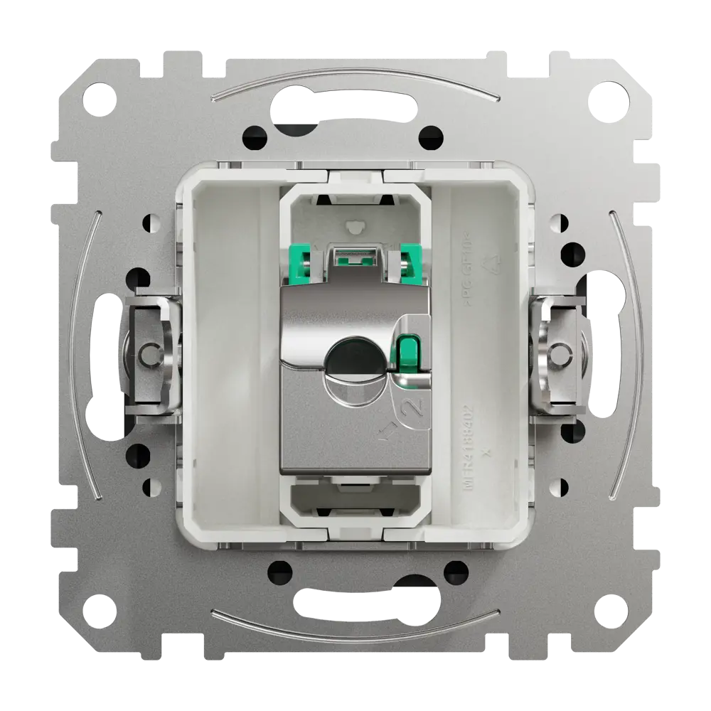 Розетка для компьютера встраиваемая Systeme Electric Sedna Design RJ45 cat 5E, цвет антрацит STLM-2204967 - Вид №2